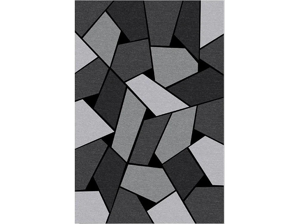 Tapis de salon 160x230 cm Polyester Geometrique