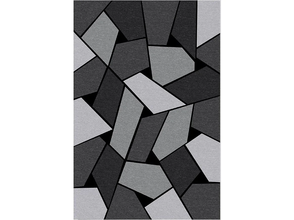 Tapis de salon 160x230 cm Polyester Geometrique