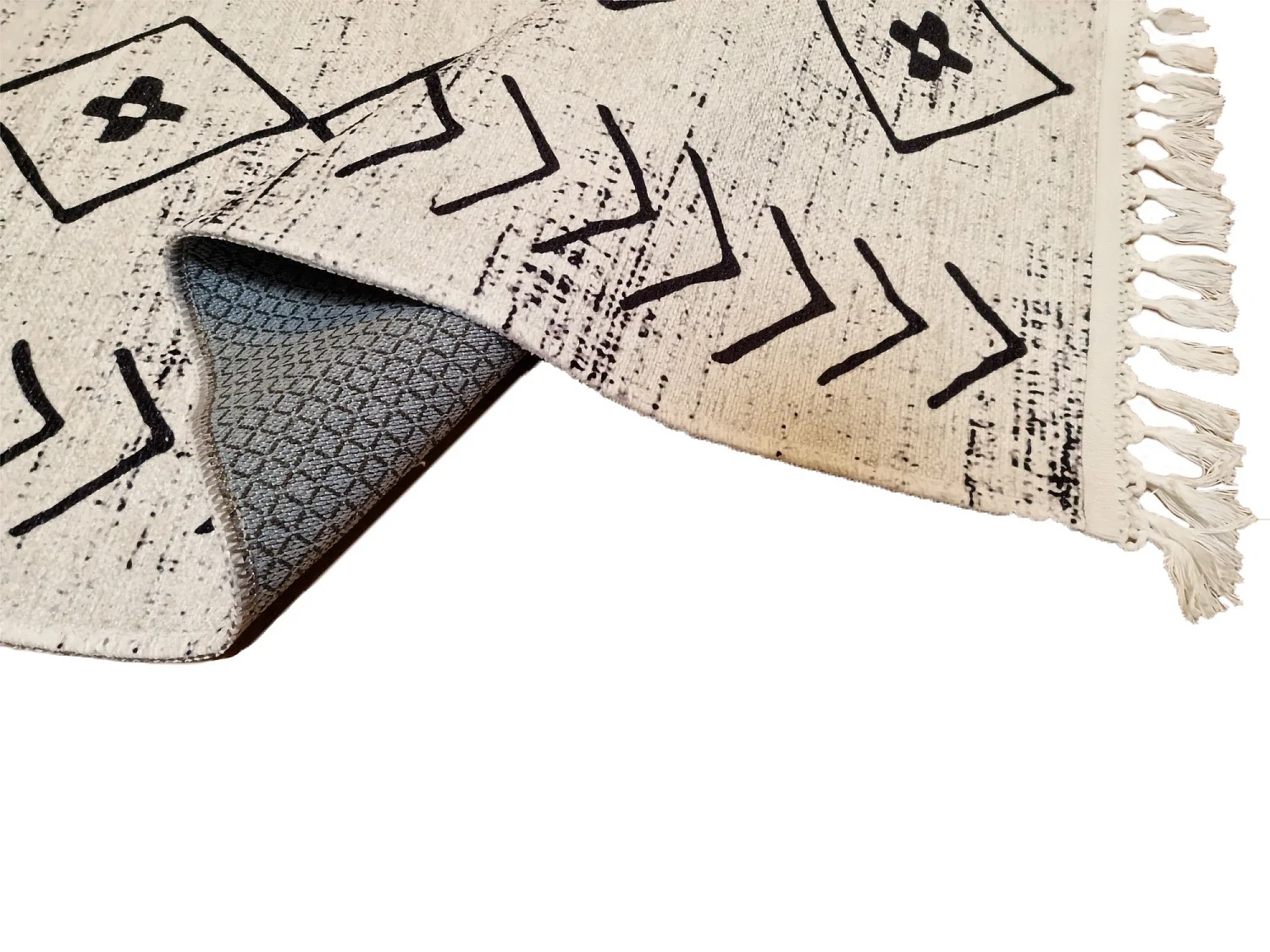 Tapis de salon 300x400 cm Polyester Berbere Assila