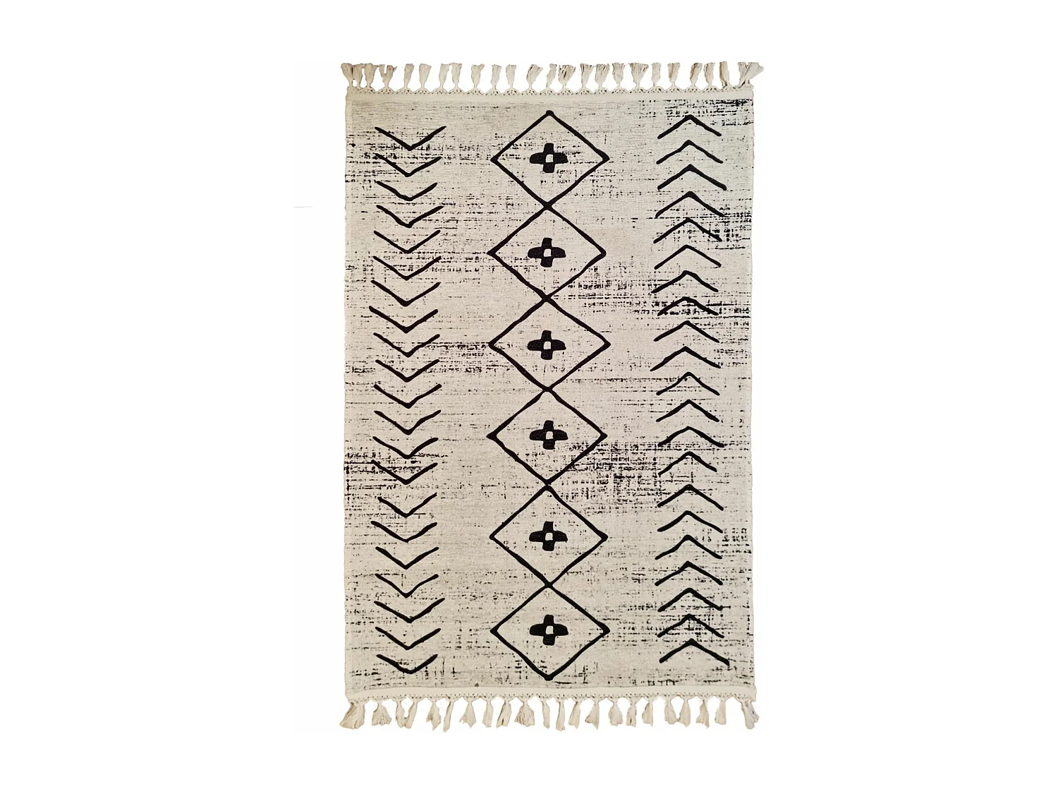 Tapis de salon 300x400 cm Polyester Berbere Assila