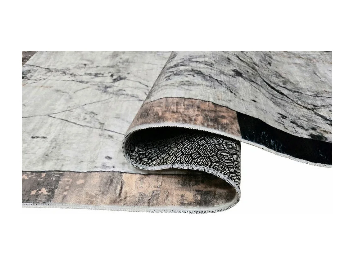 Tapis de salon 160x230 cm Polyester Metro