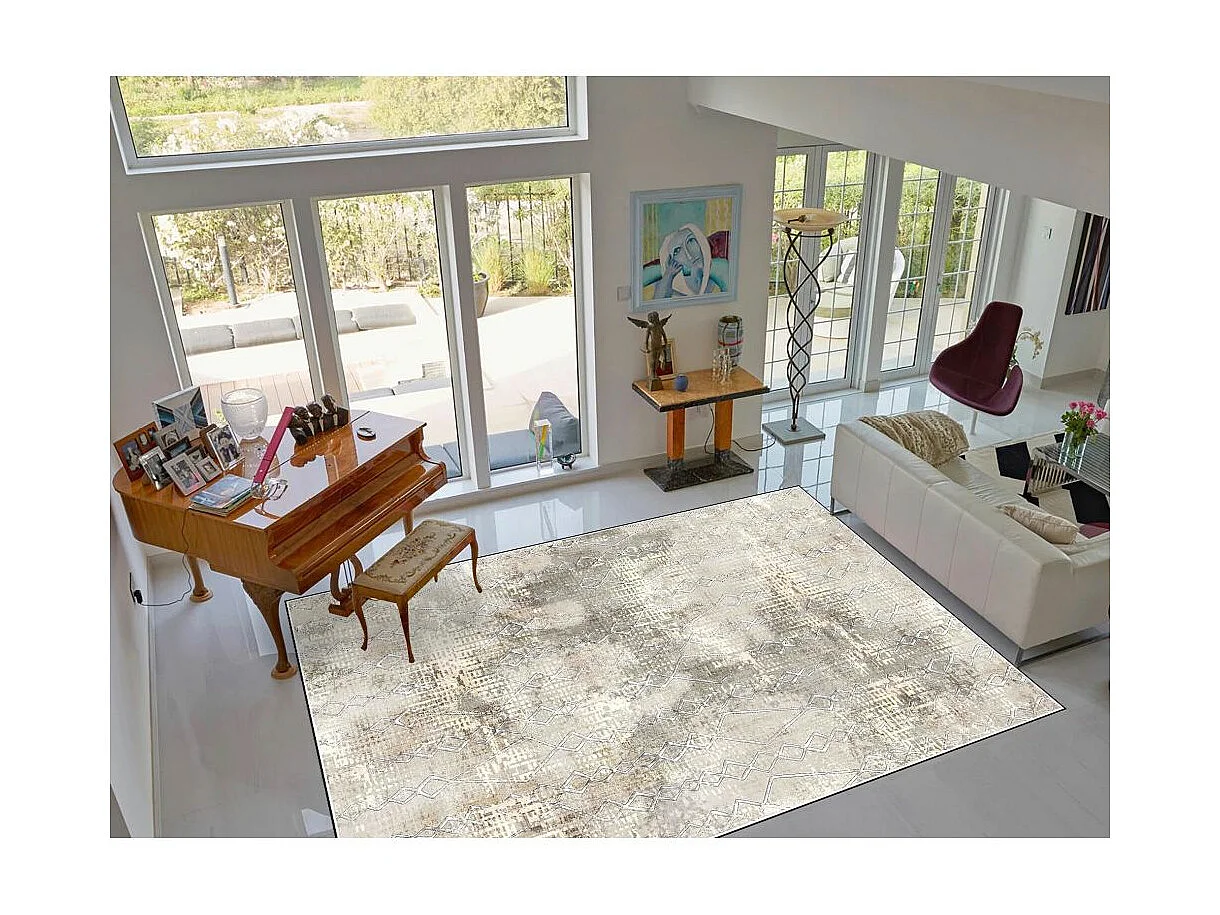 Tapis de salon 120x180 cm Polyester Tena