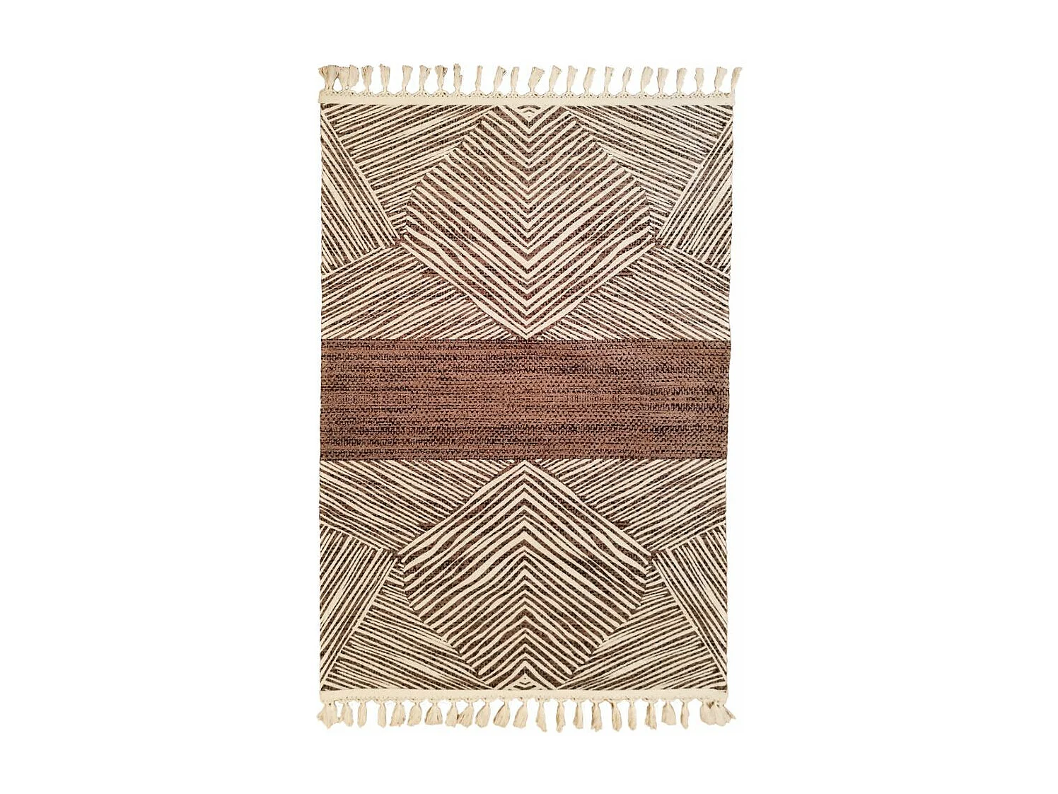 Tapis de salon 200x300 cm Polyester Berbere Tinghir