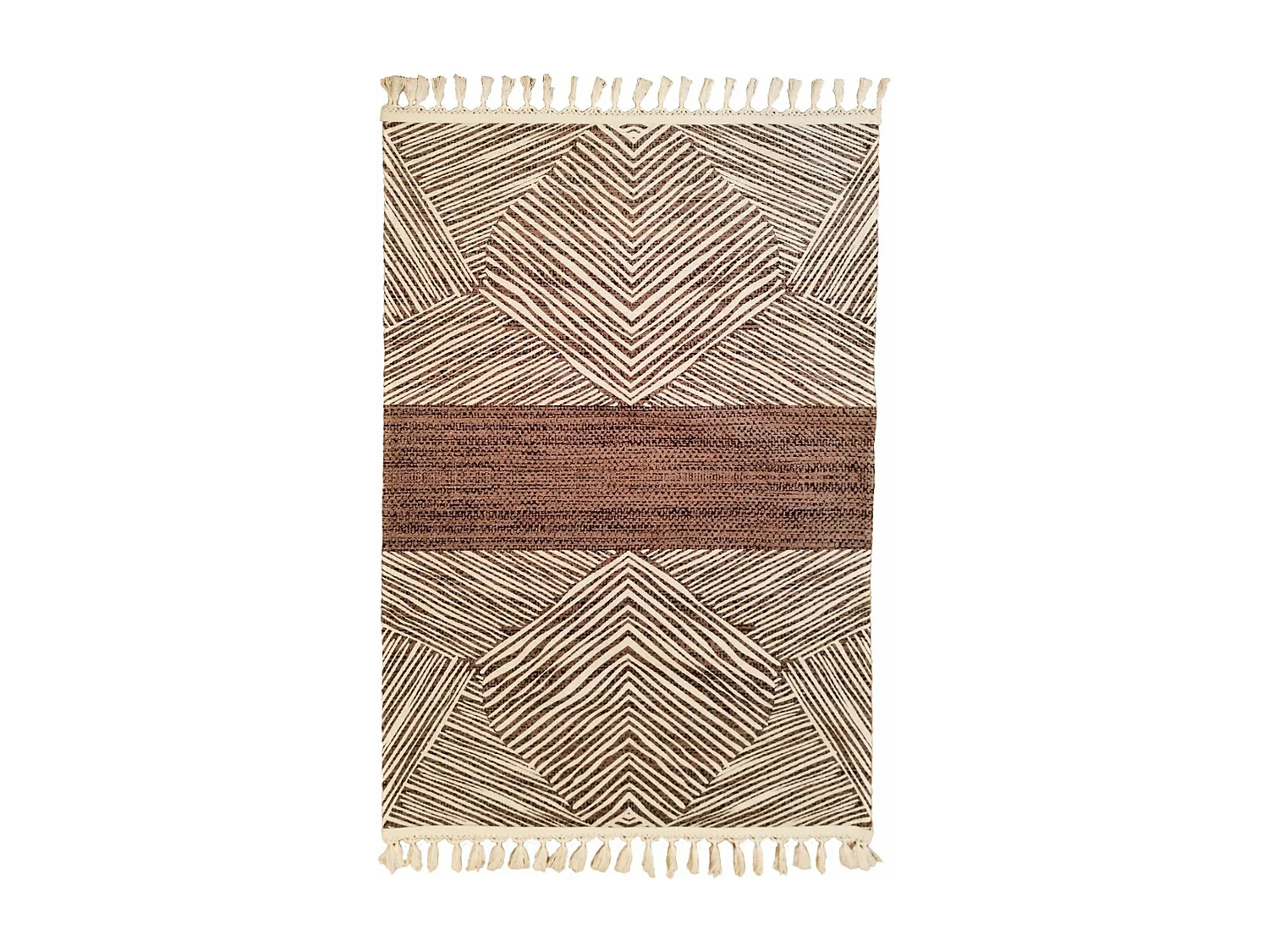 Tapis de salon 200x300 cm Polyester Berbere Tinghir