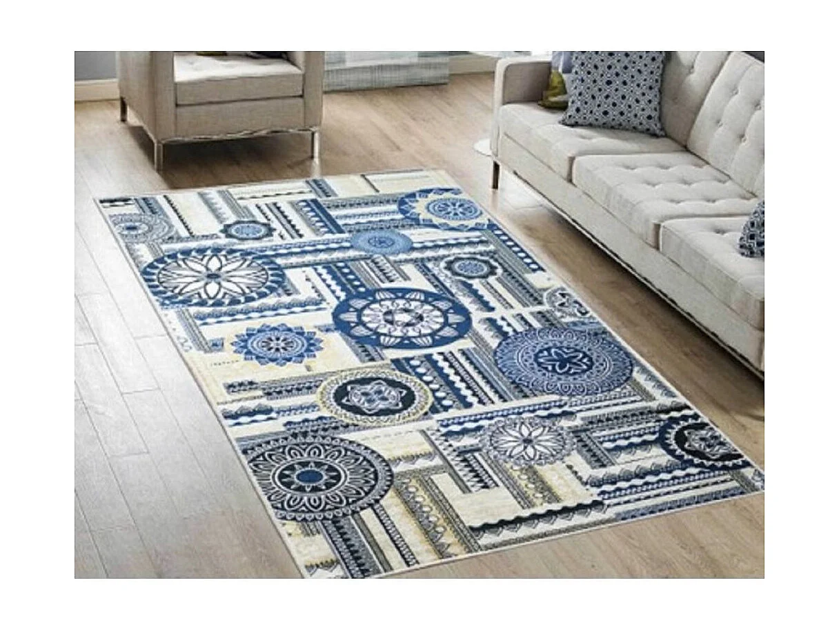 Tapis de salon 120x180 cm Polyester Milano