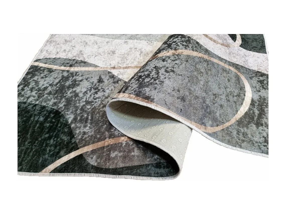 Tapis de salon 160x230 cm Polyester Simply Vert