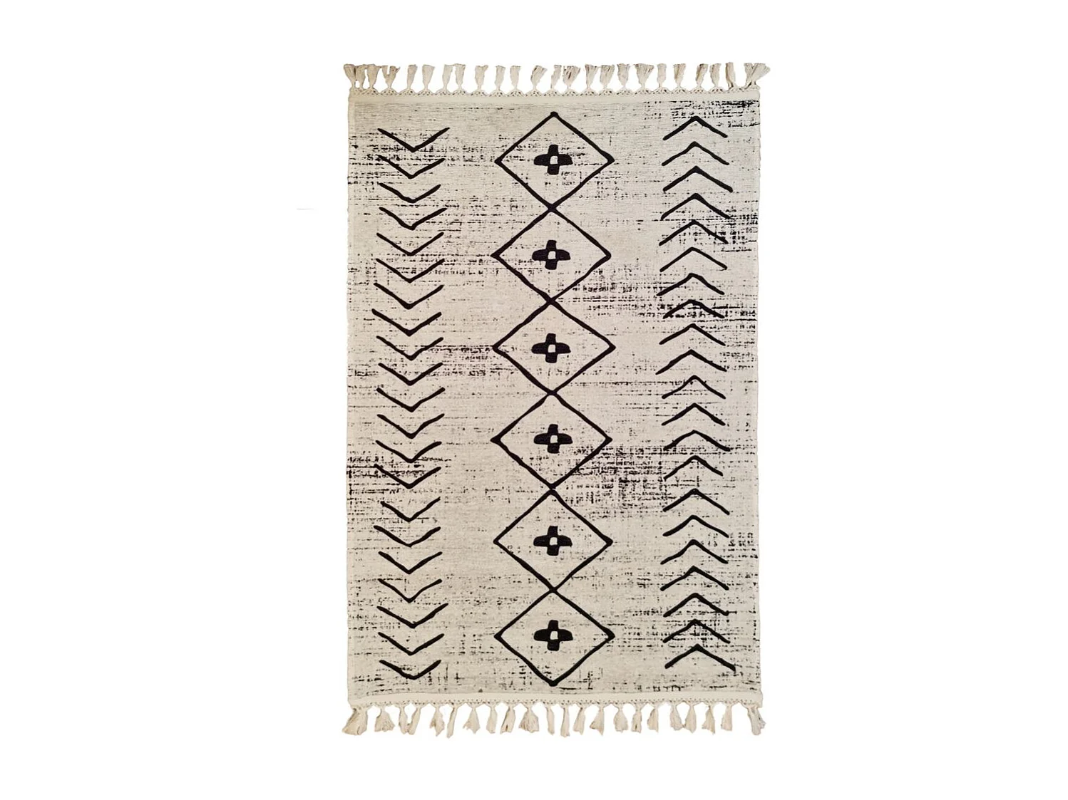Tapis de salon 200x300 cm Polyester Berbere Assila