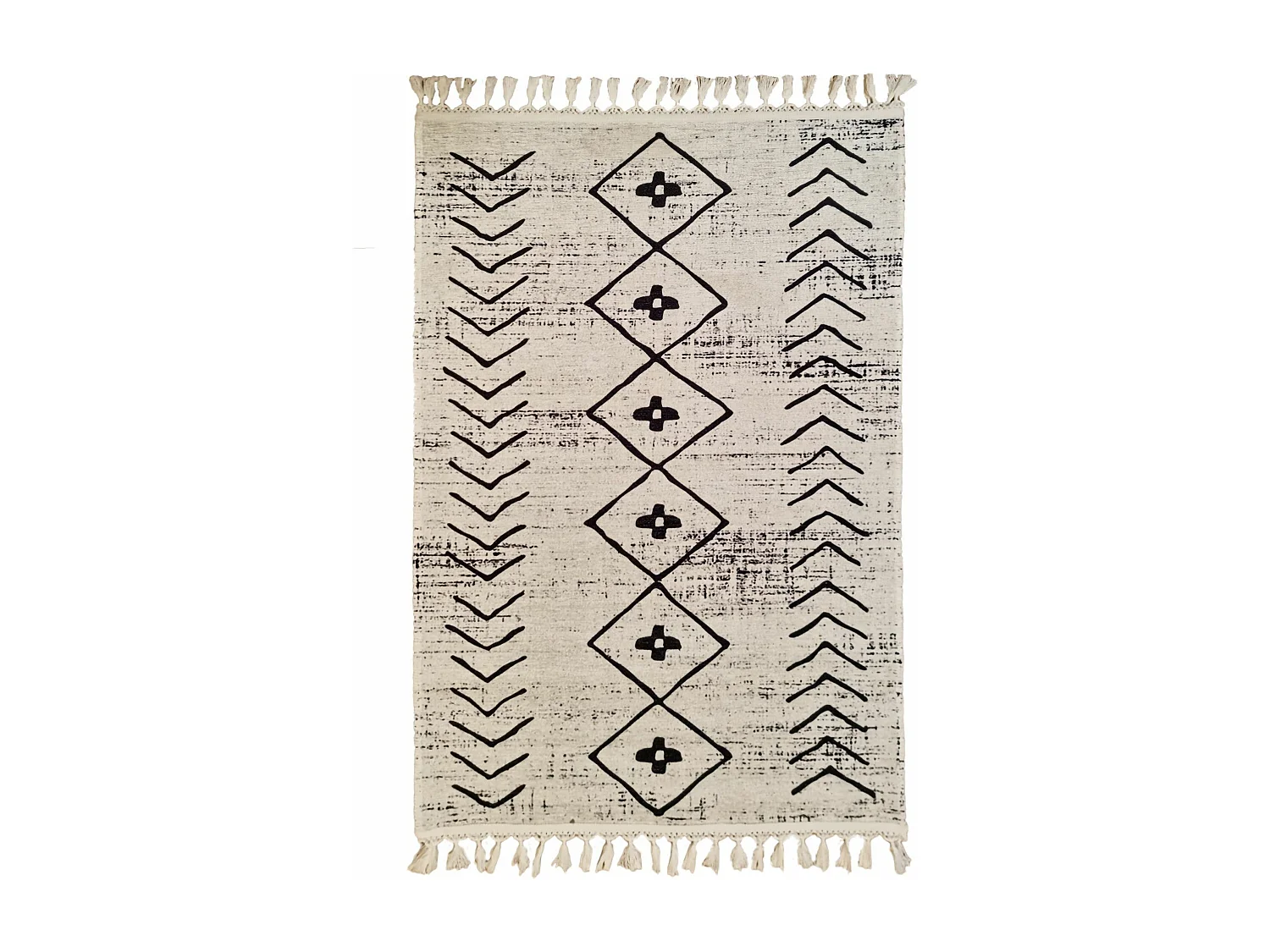 Tapis de salon 200x300 cm Polyester Berbere Assila