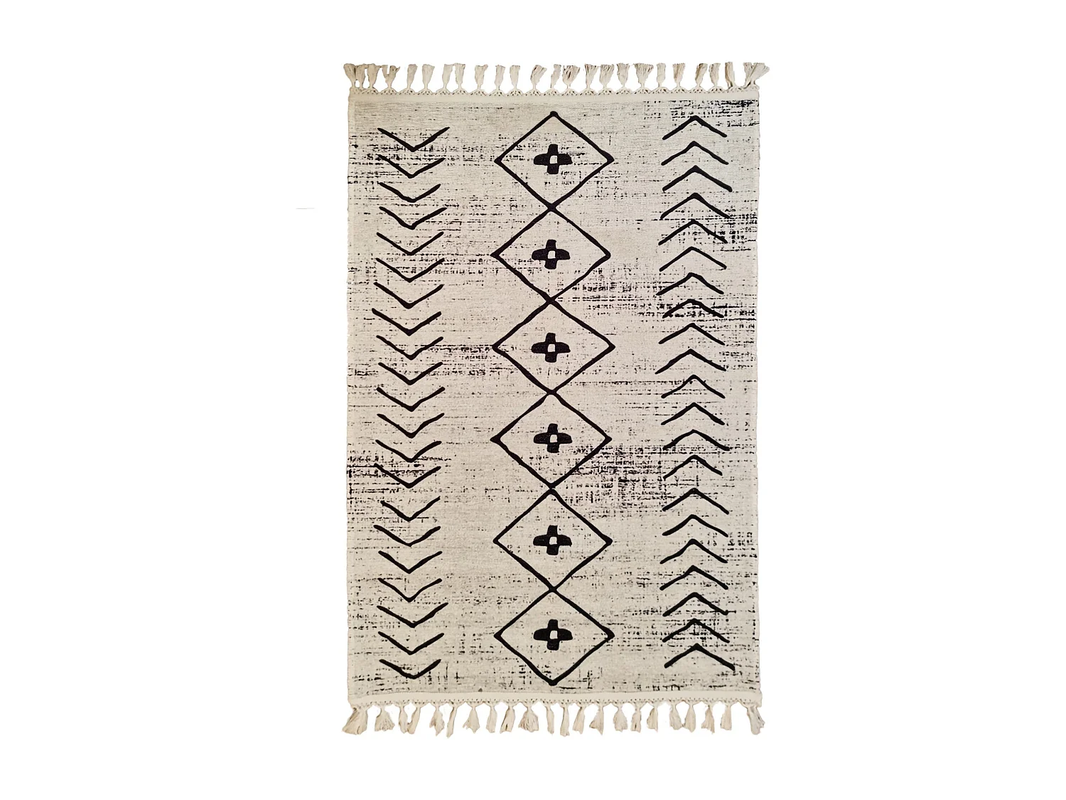Tapis de salon 200x300 cm Polyester Berbere Assila