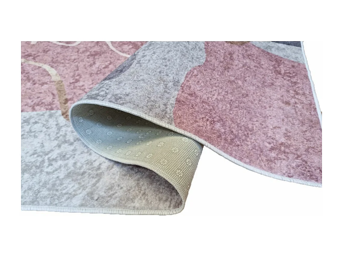 Tapete de sala de estar Polyester Simply Rose Housse De Rêve 120x180 cm