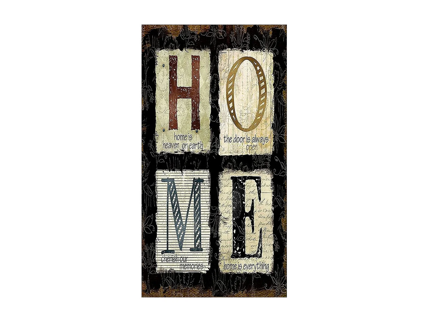 Tapis de salon 60x90 cm Polyester Home