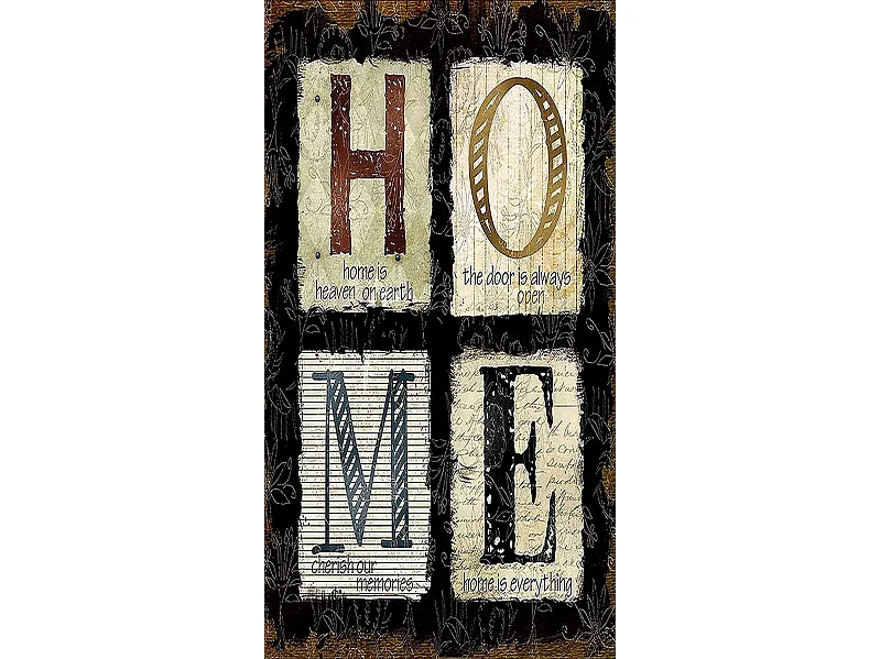 Tapis de salon 60x90 cm Polyester Home