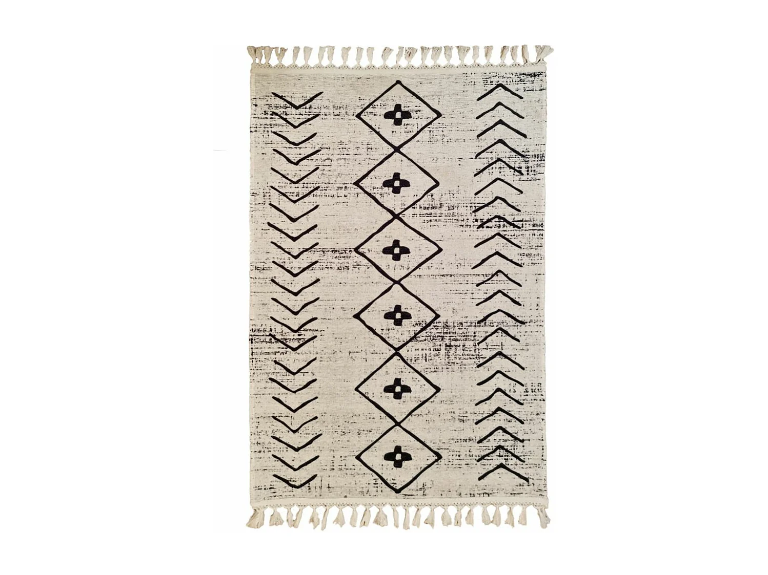 Tapis de salon 160x230 cm Polyester Berbere Assila