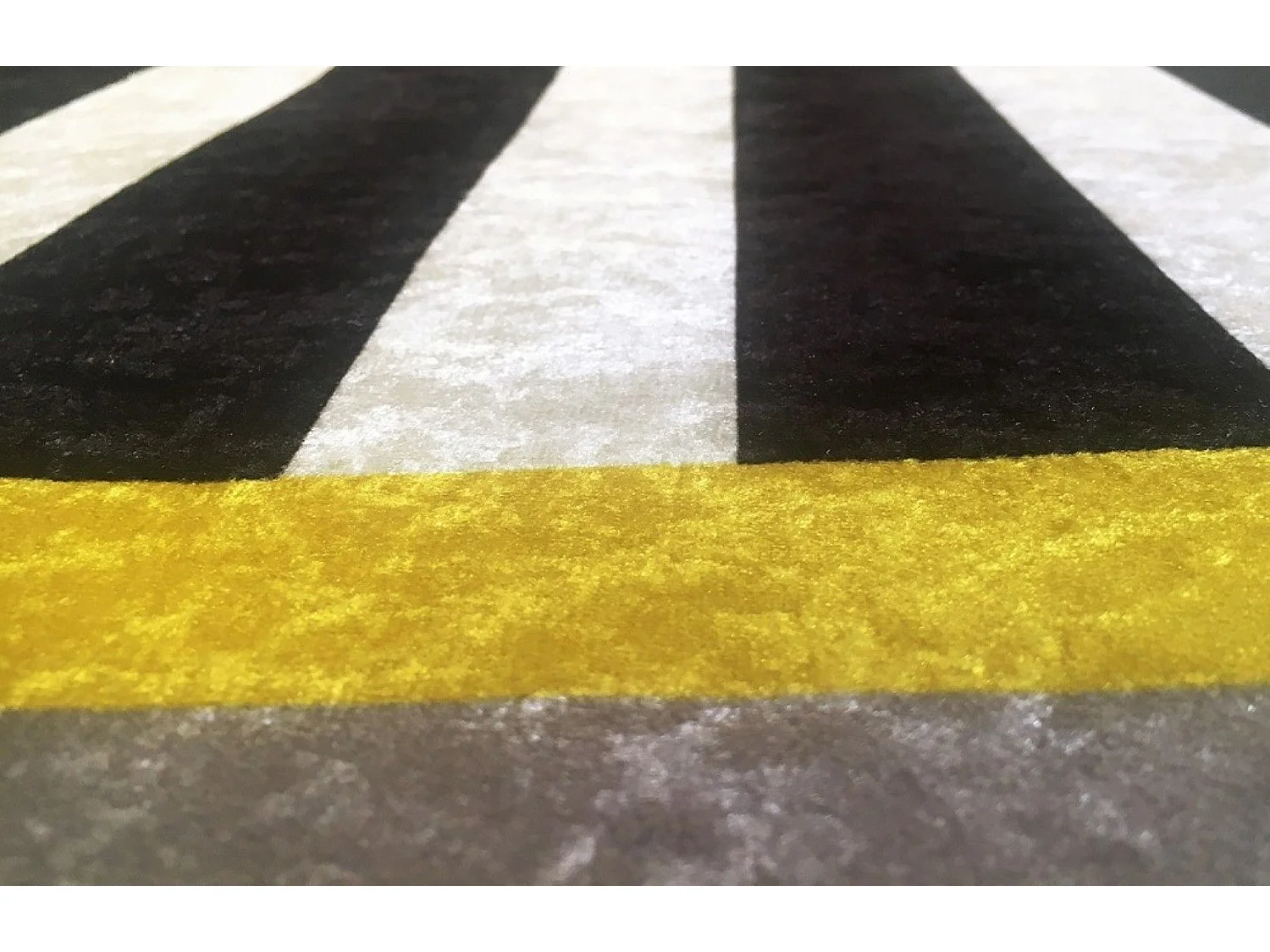 Tapis de salon 60x90 cm Polyester Gan Jaune