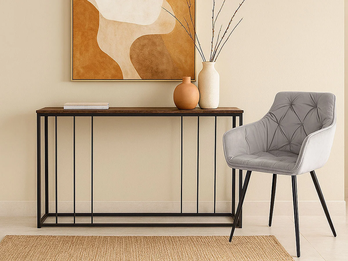 Consola Coimbra (Wengue, Preto)