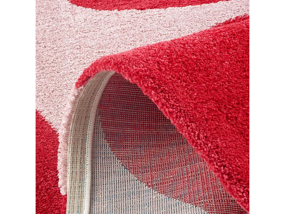 Tapis intérieur à poils longs Swing 385 rouge 160 x 230 cm