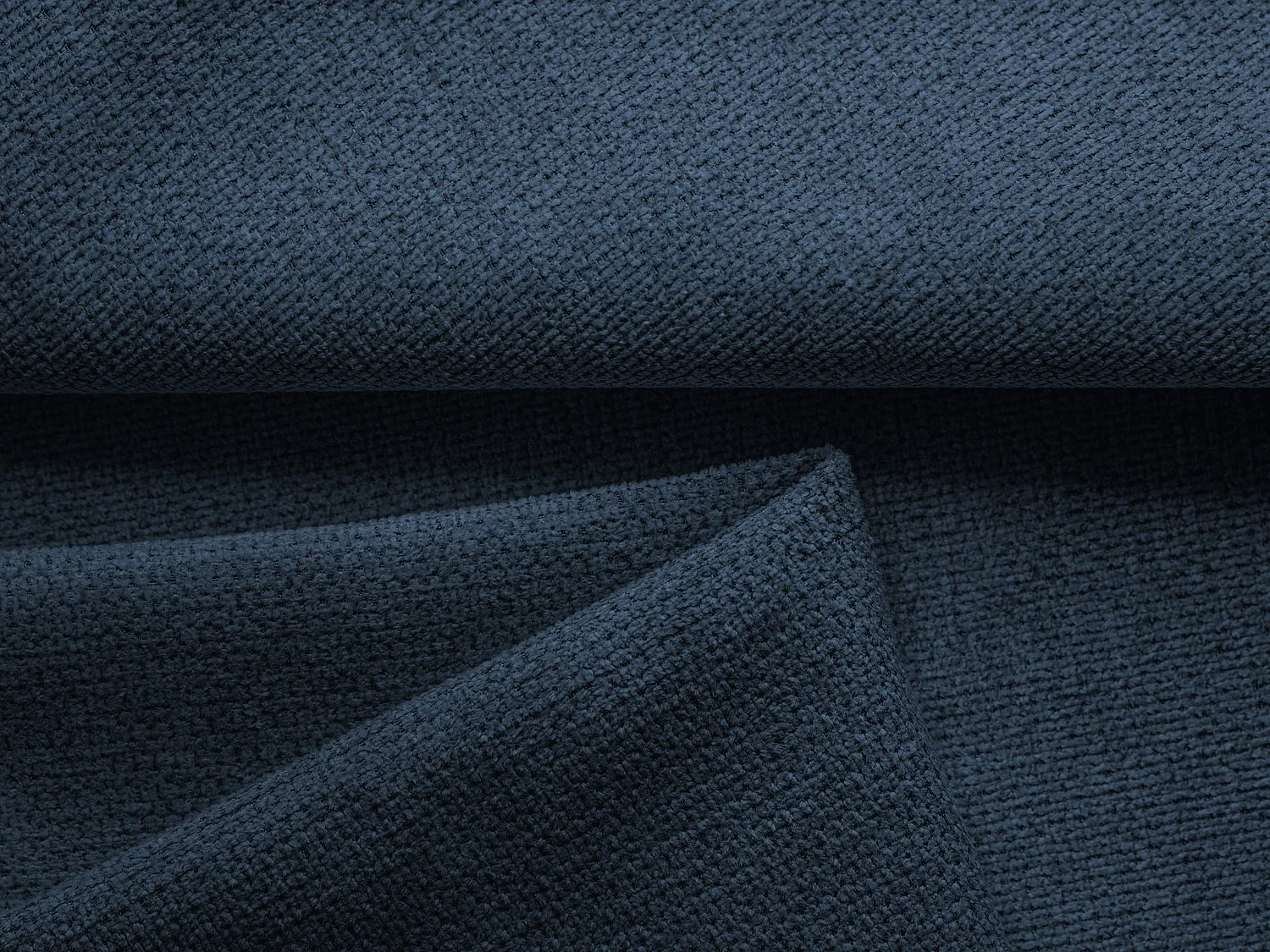 3-Sitzer Ecksofa mit Schlaffunktion - Ecke Links - Chenille - Königsblau - GENOVA