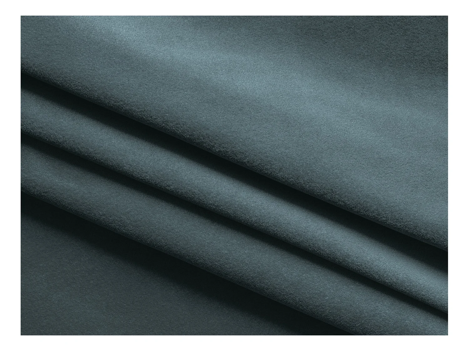 Canapé 3 places convertible en velours - marin - LUANA