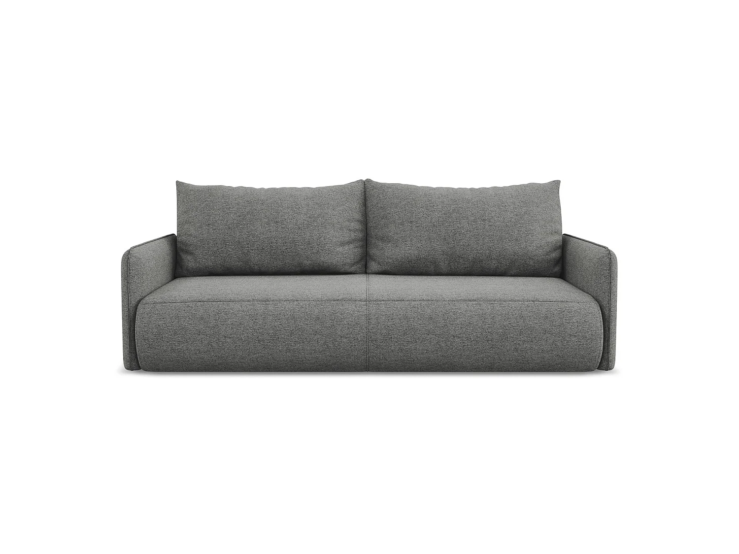 3-Sitzer Sofa mit Schlaffunktion - - Chenille - Elefant - PALERMO