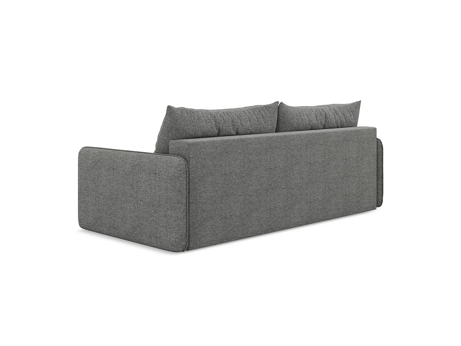 3-Sitzer Sofa mit Schlaffunktion - - Chenille - Elefant - PALERMO