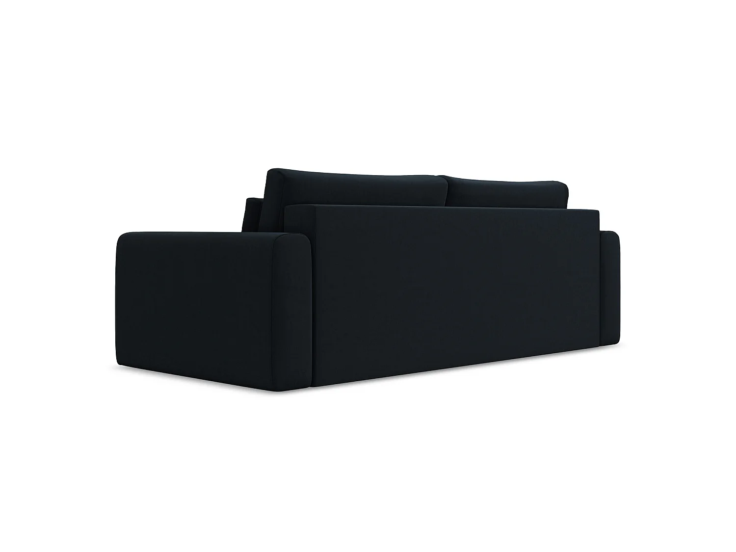 3-Sitzer Sofa mit Schlaffunktion - - Samt - Königsblau - PERUGIA