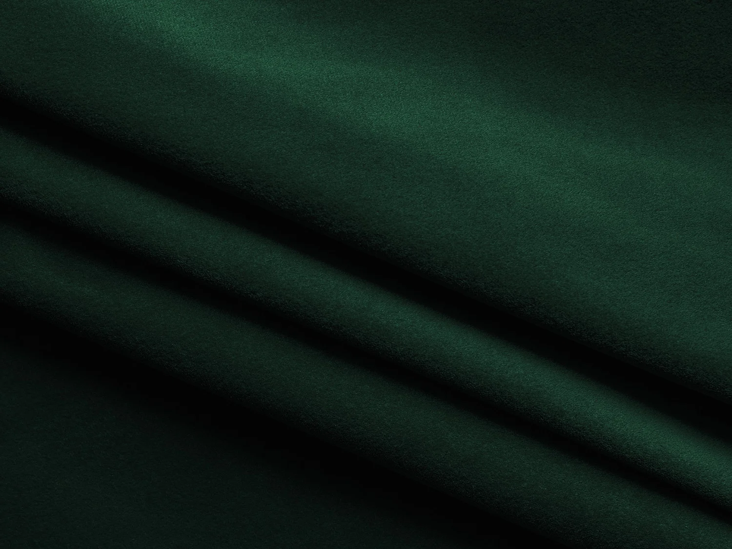 Canapé d'angle gauche convertible en velours - bouteille verte - KAILA