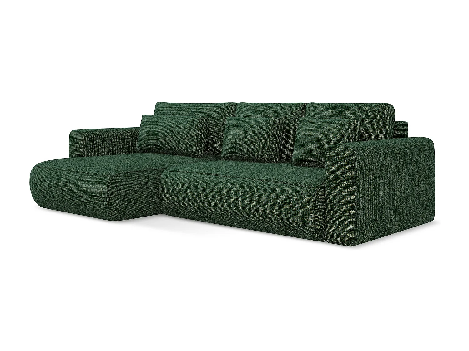 Hoekslaapbank links van groente textuurstof - KAPUA