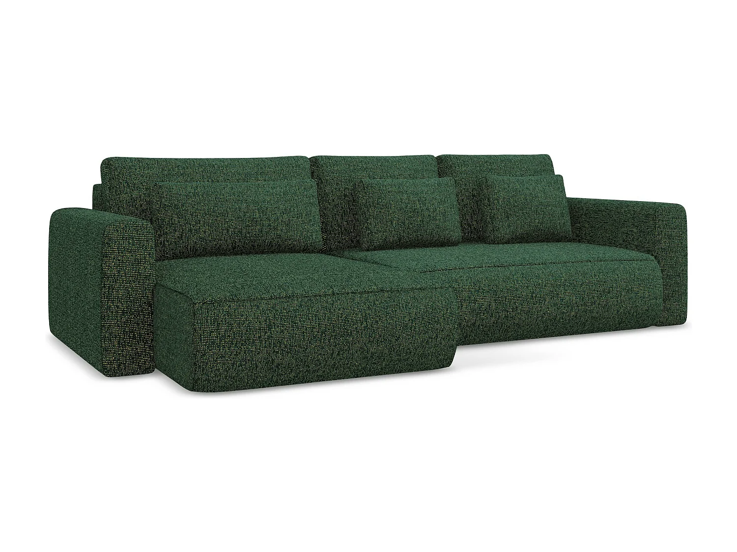 Hoekslaapbank links van groente textuurstof - KAPUA