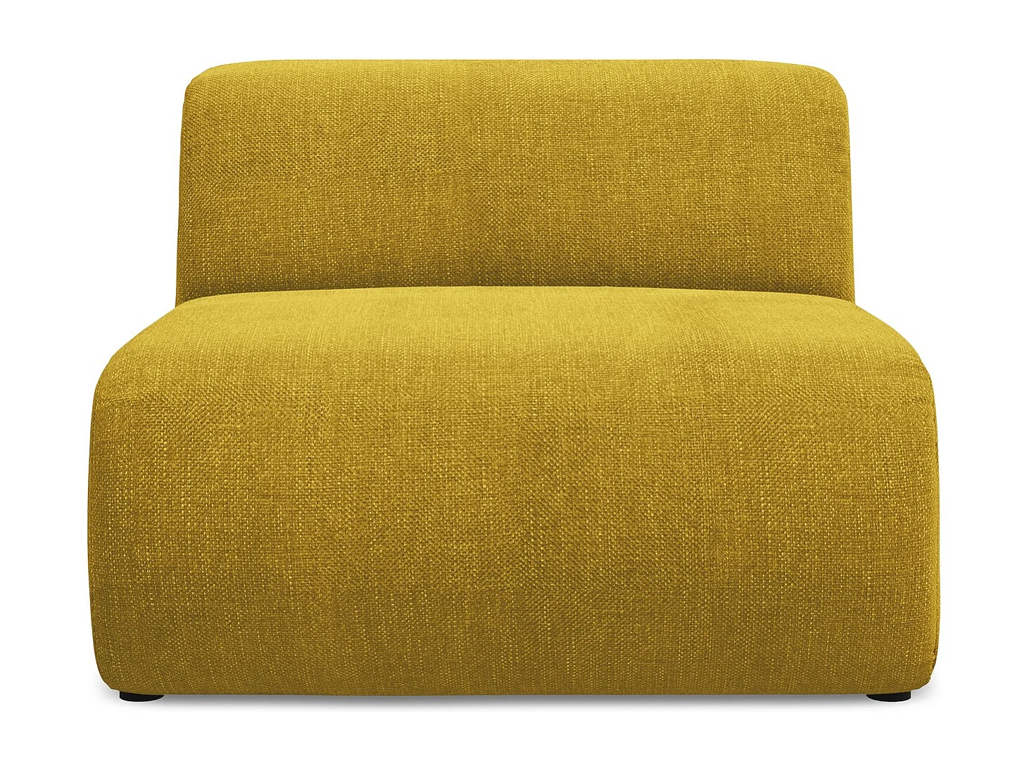 Modular - Mittelsofa - Chenille - Senf - EKAHI