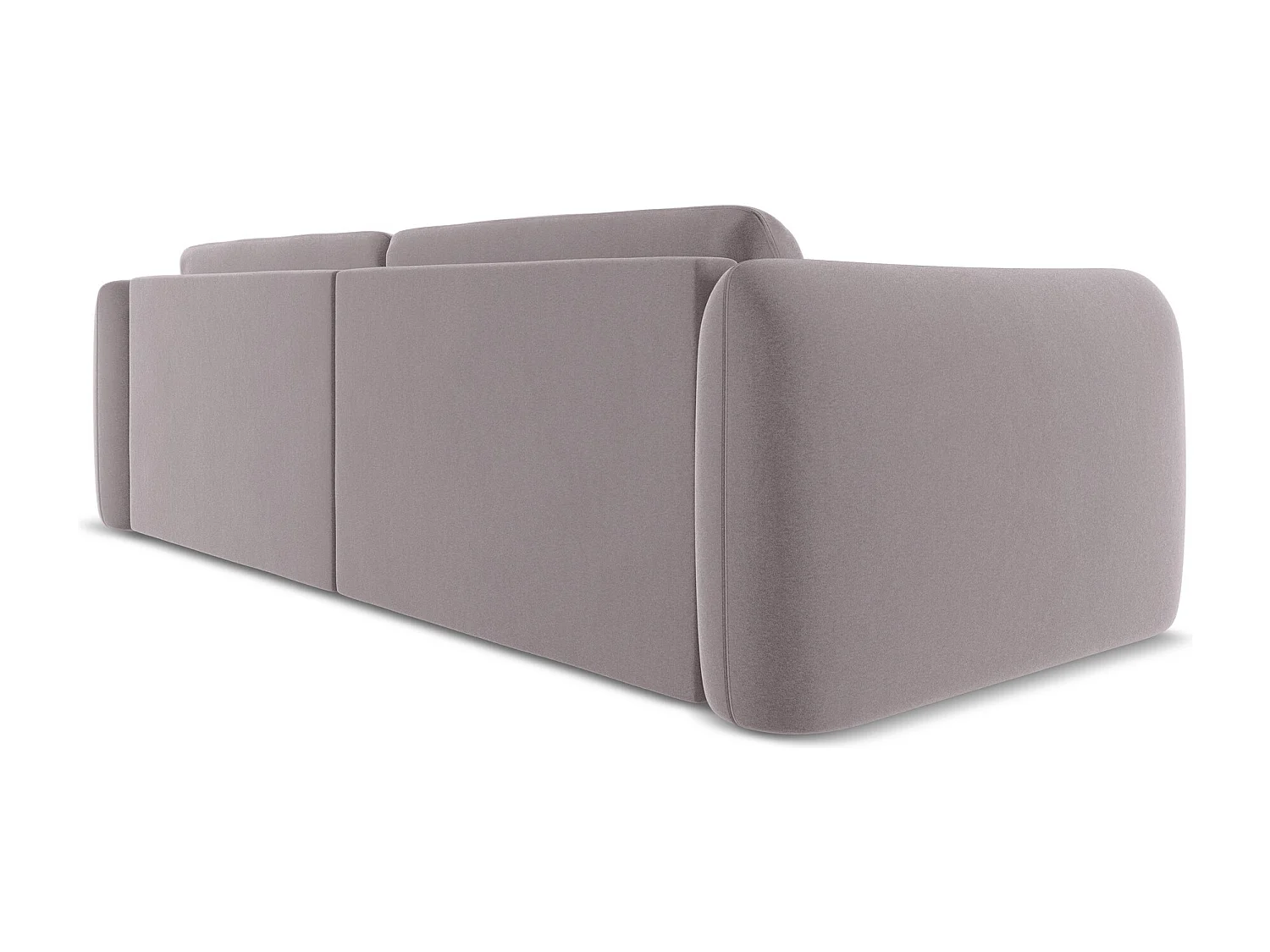 Vierzitsbank van lavendel velours - HOKU