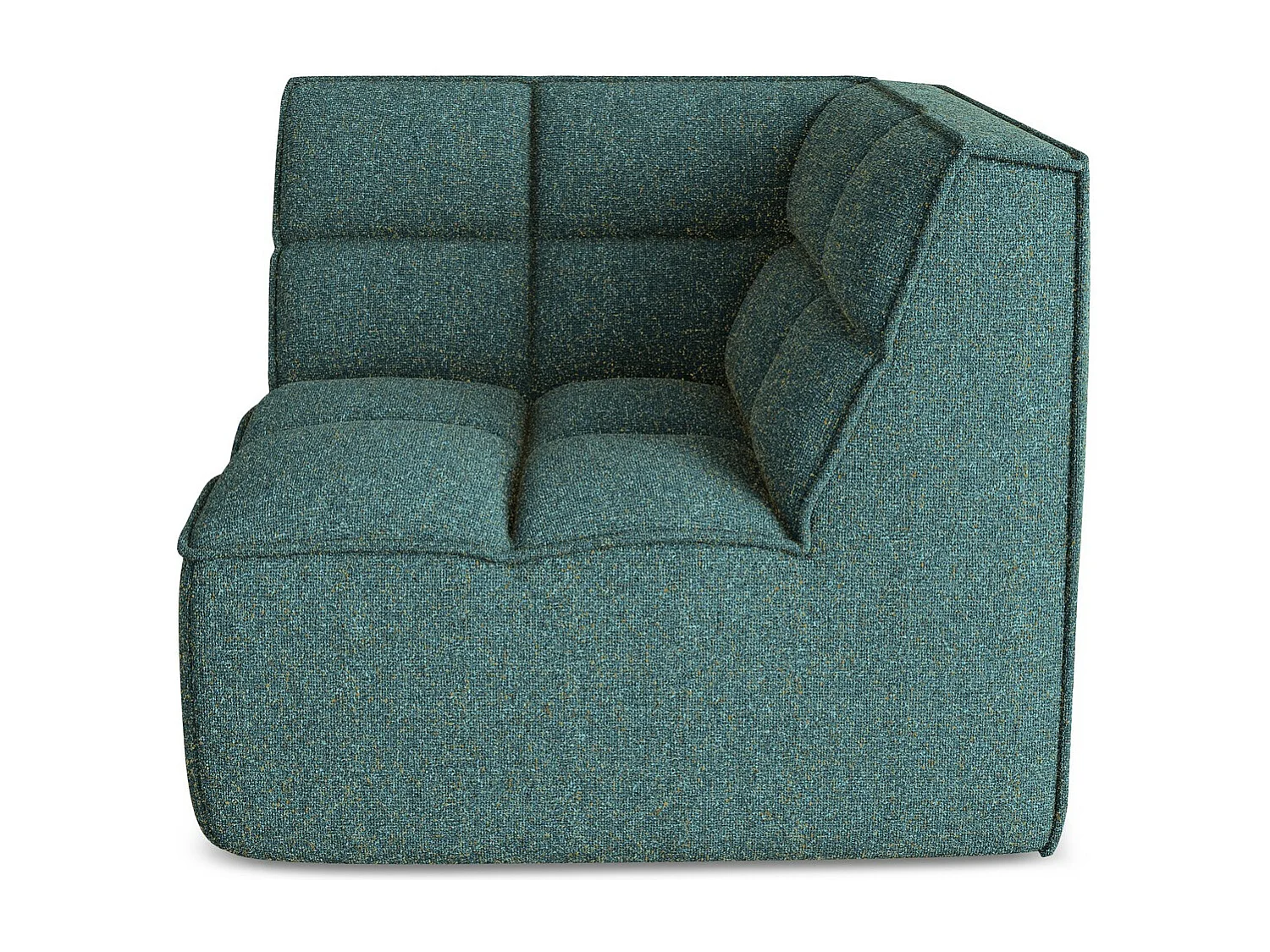 Modular - Ecksofa - Strukturstoff - Marine - KALAI