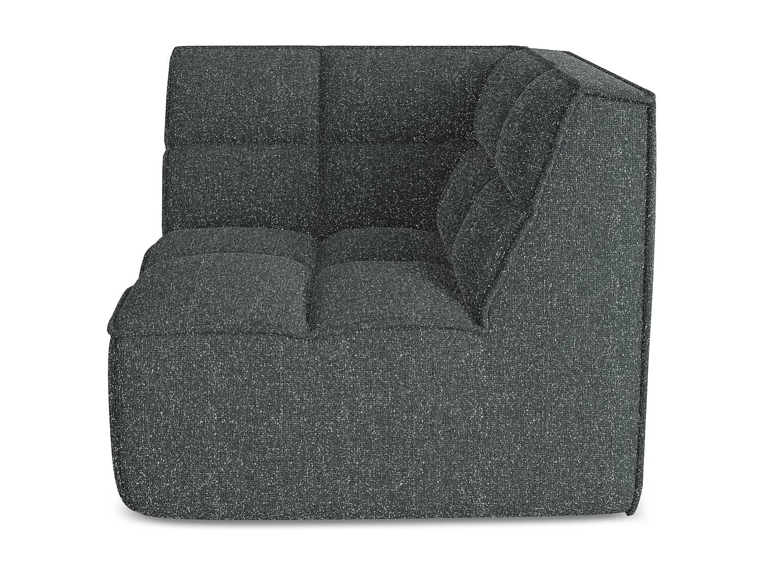 Modular - Ecksofa - Strukturstoff - Graphit - KALAI