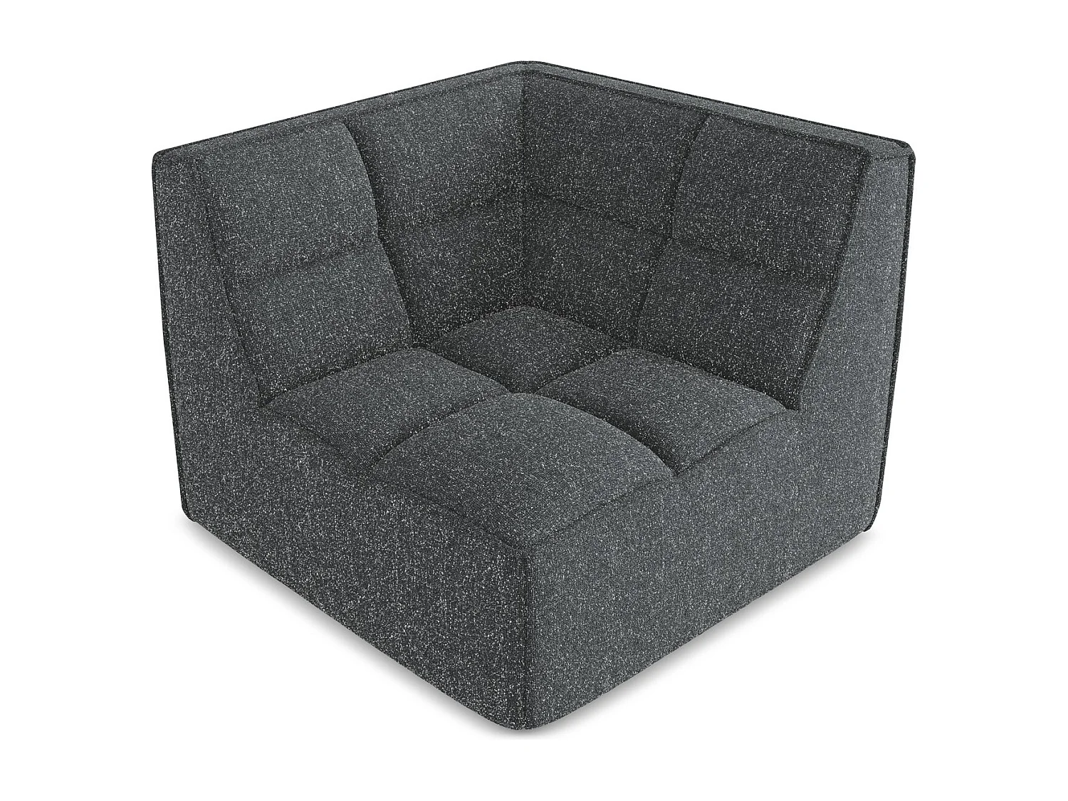 Bankmodule hoek van grafiet textuurstof - KALAI