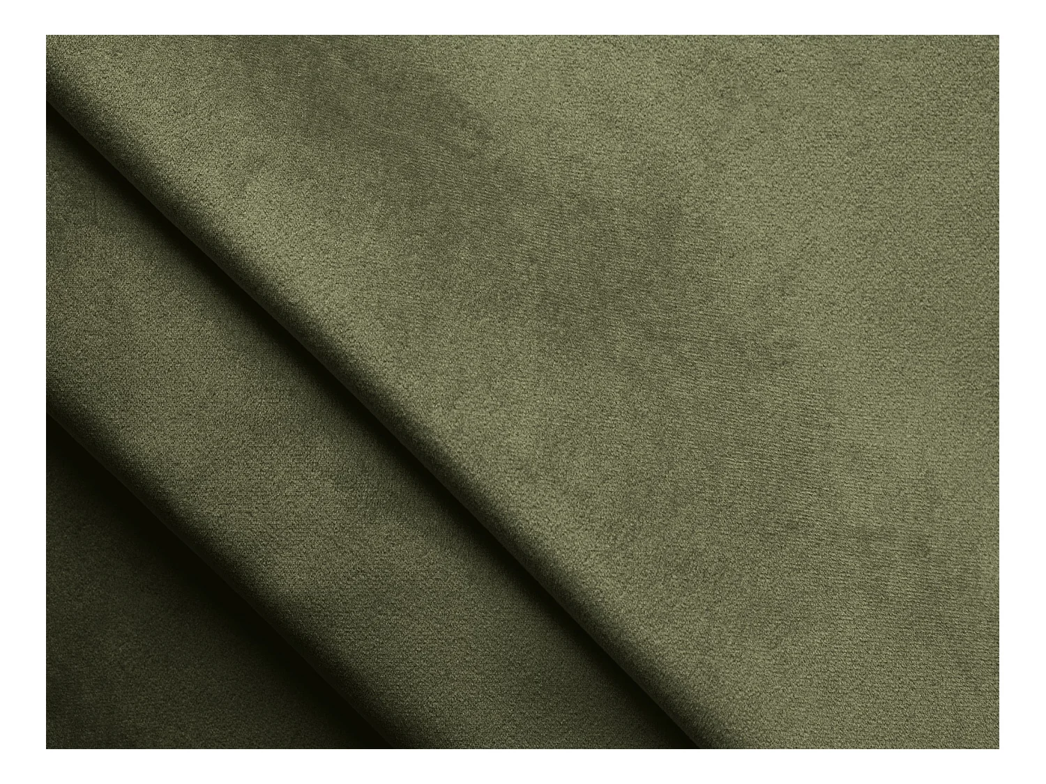 Canapé 4 places en velours - olive - NALU