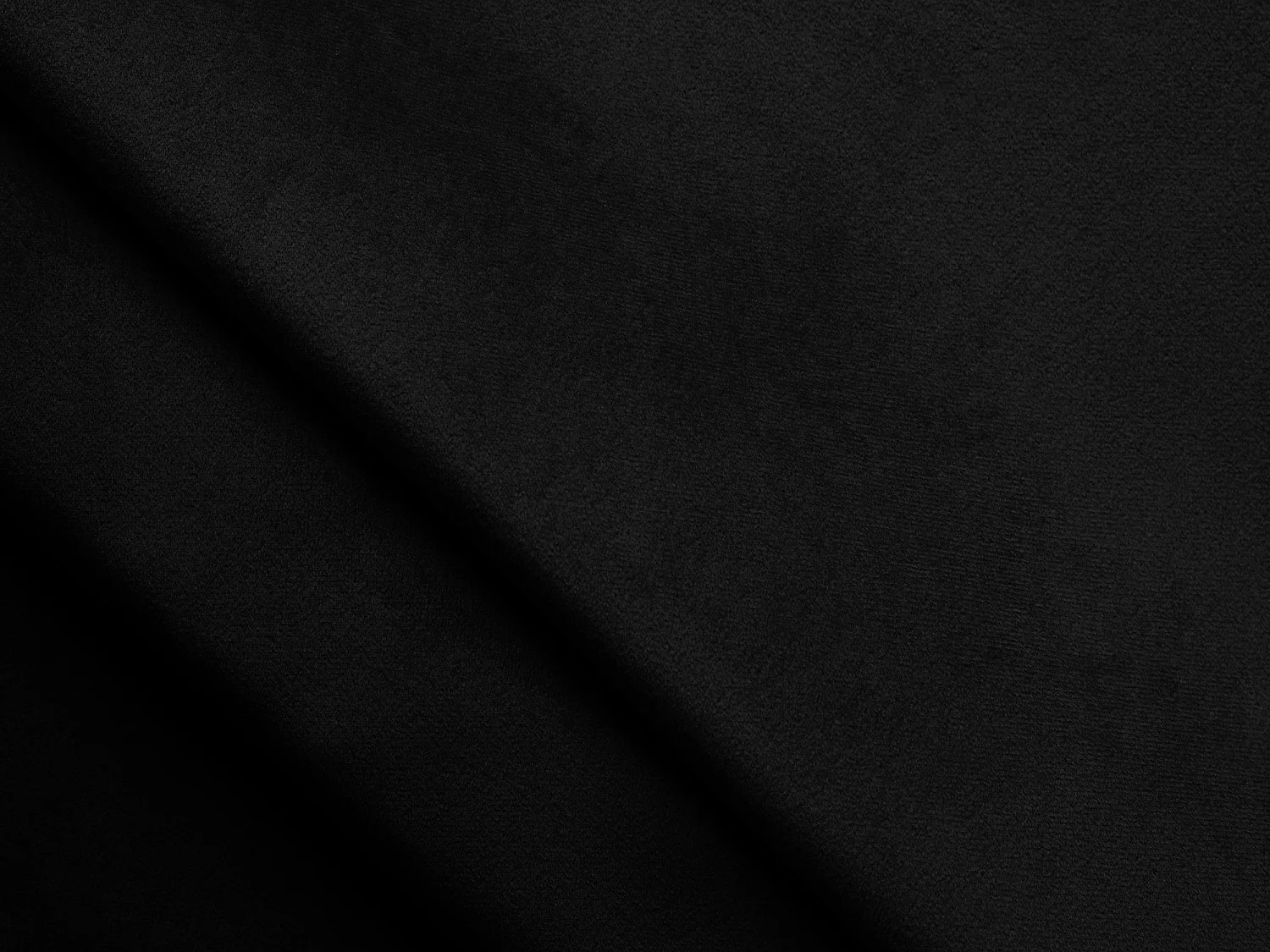 Canapé d'angle 2,5 places modulaire gauche en velours - noir - MOANA