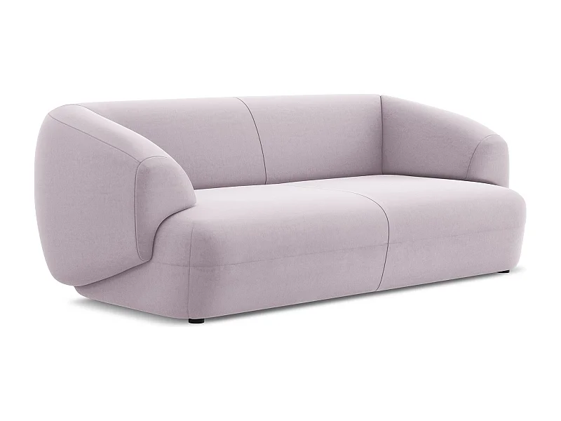 3-Sitzer Sofa - - Samt - Lavendel - MOANA
