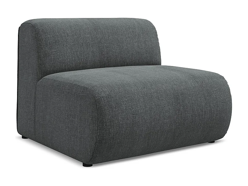 Modular - Mittelsofa - Chenille - Graphit - EKAHI