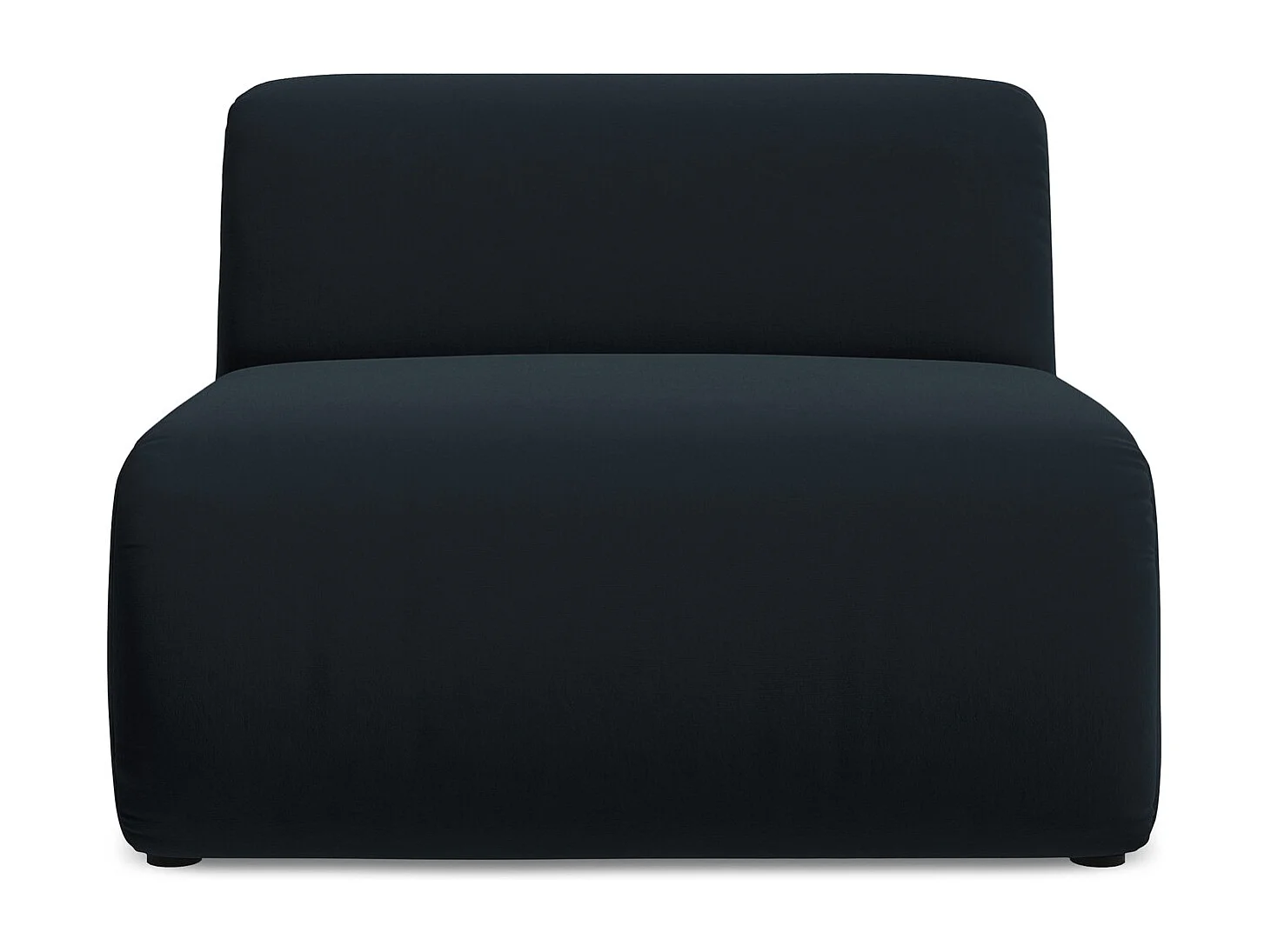 Modular - Mittelsofa - Samt - Königsblau - EKAHI