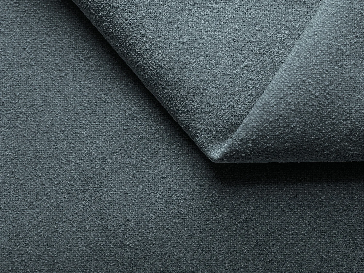 Modulares 3-Sitzer Sofa Rechts - - Bouclé - Jeans - AILANI