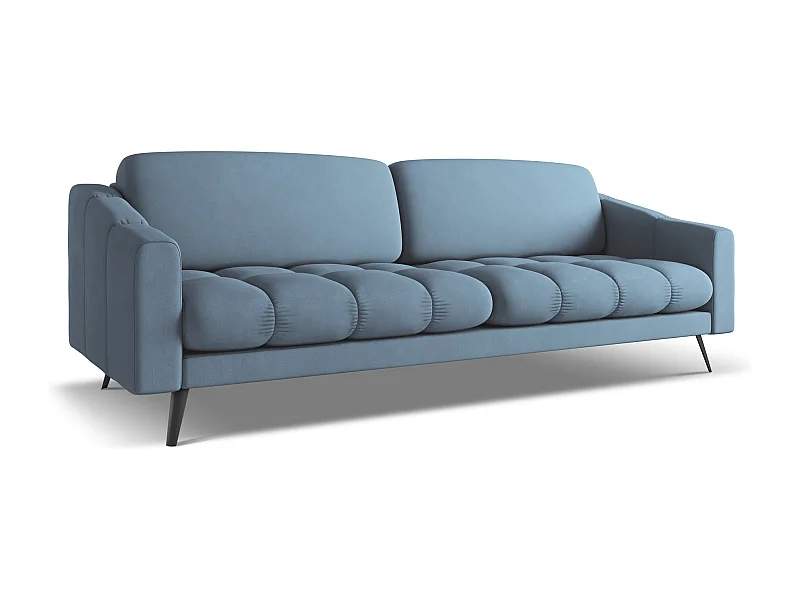 4-Sitzer Sofa - - Chenille - Jeans - NALU
