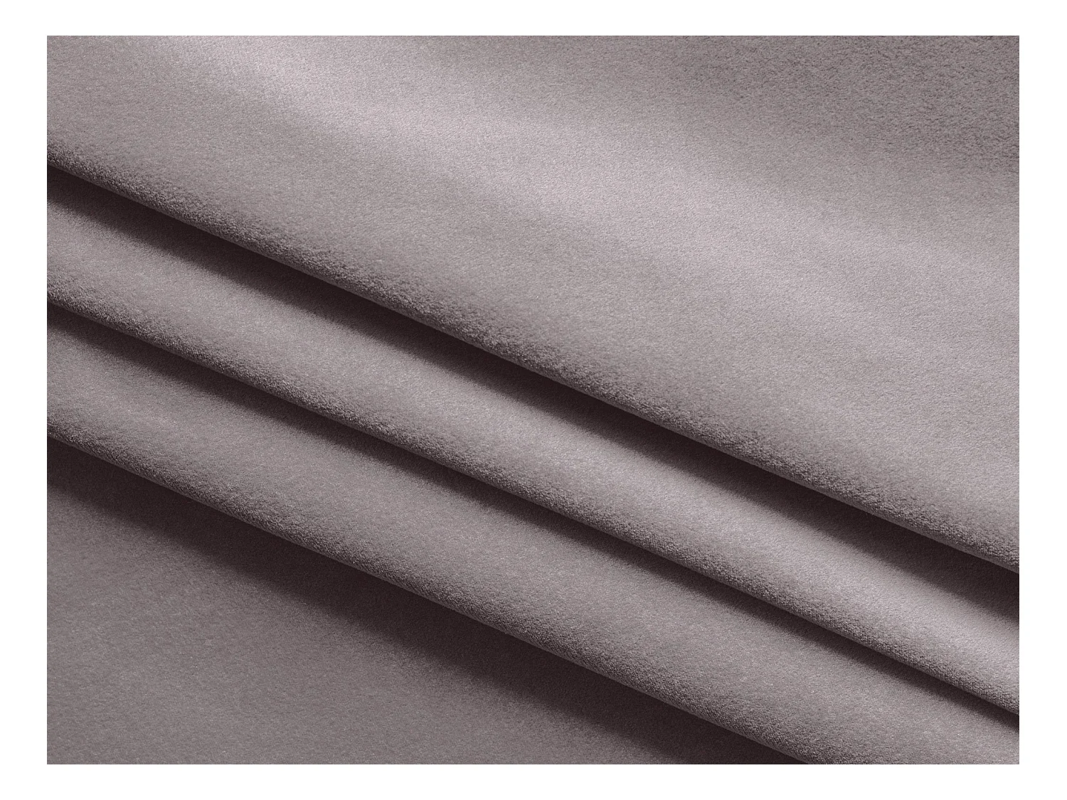 Modulares Ecksofa - - Samt - Lavendel - EKAHI