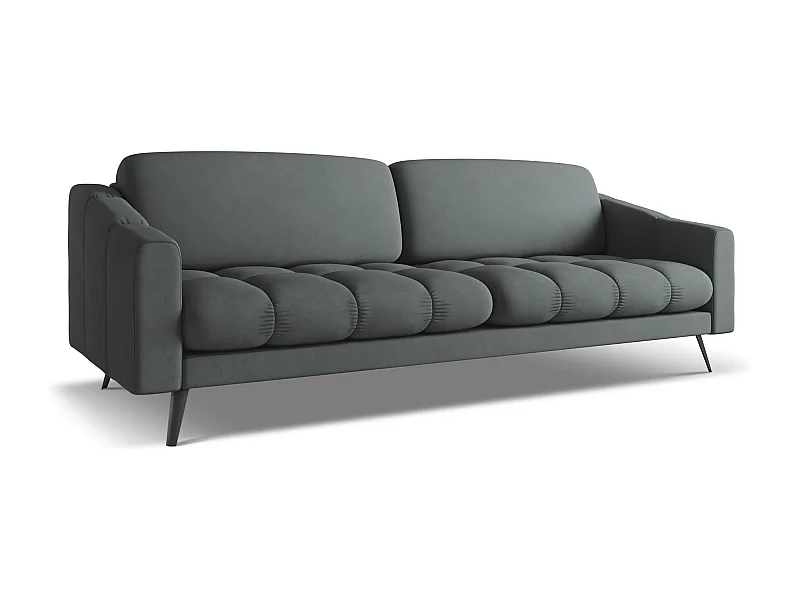 4-Sitzer Sofa - - Chenille - Graphit - NALU