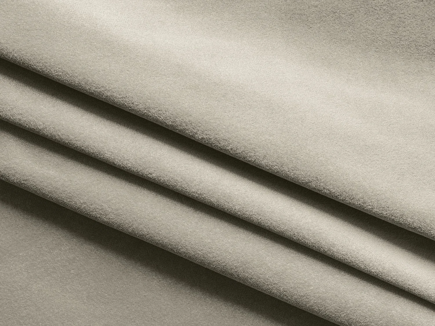 Modulares 4-Sitzer Sofa - - Samt - Perle - EKAHI