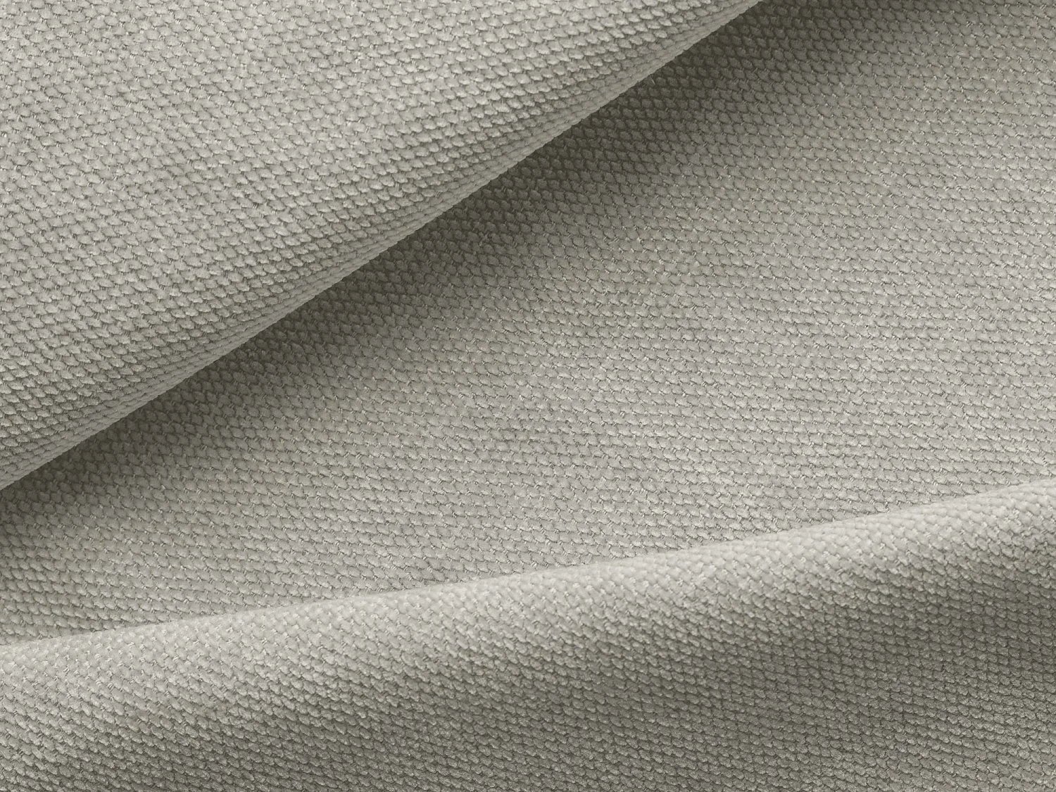 Canapé 4 places en tissu chenille - beige - NALU