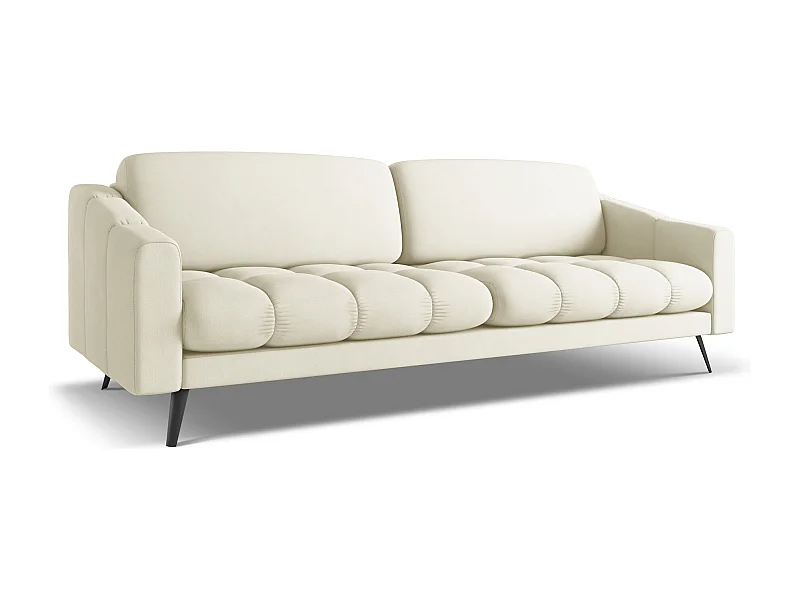 4-Sitzer Sofa - - Chenille - Beige - NALU