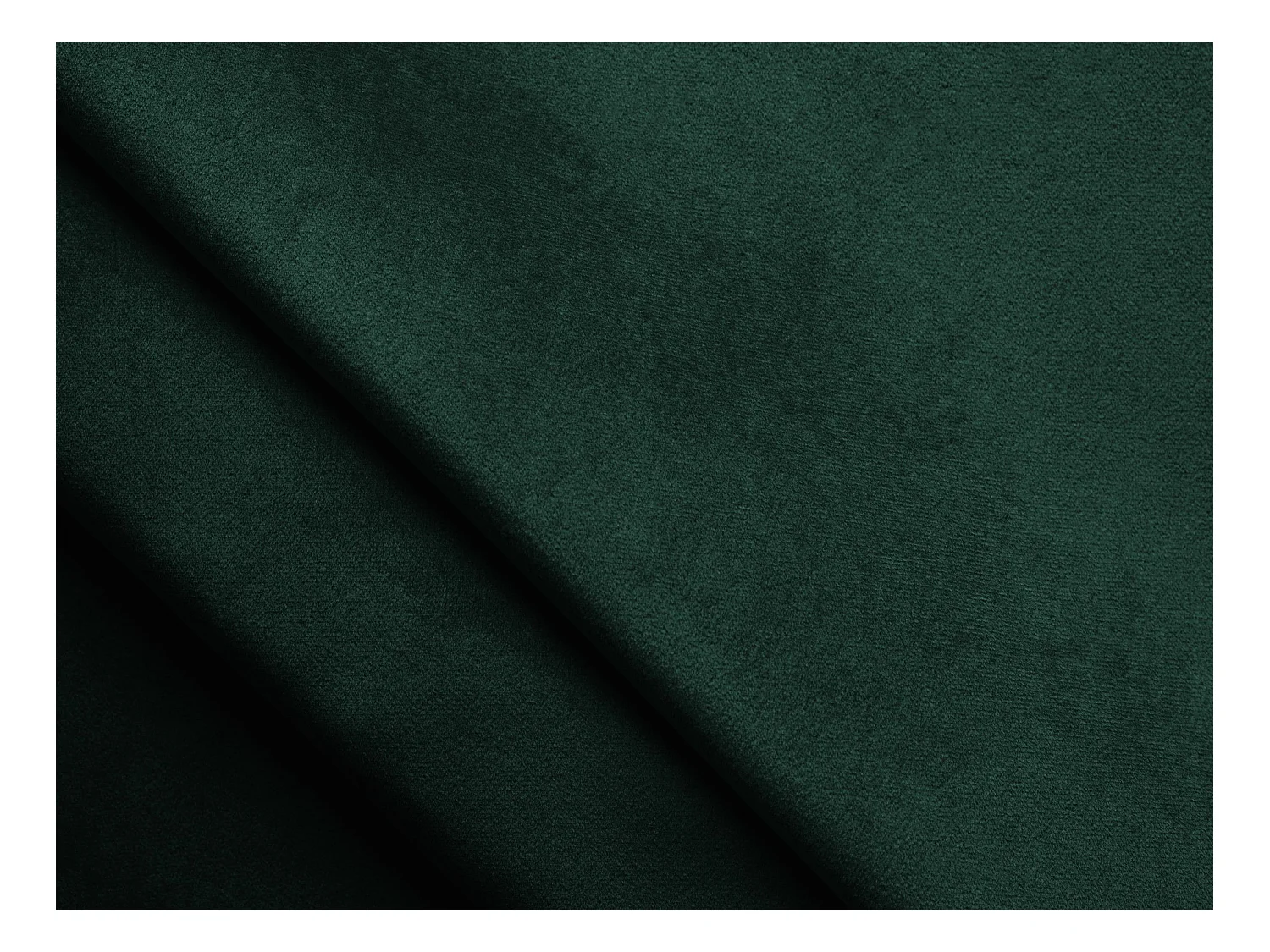 Modulares 4-Sitzer Sofa - - Samt - Flaschengrün - MOANA