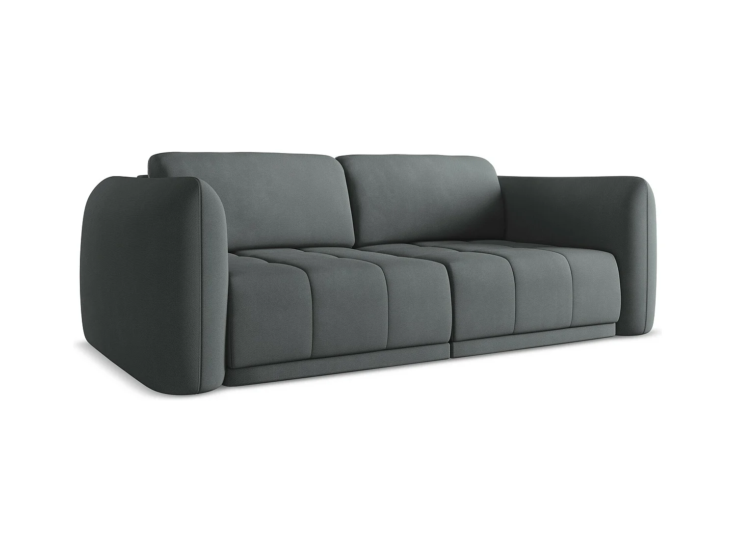 3-Sitzer Sofa - - Chenille - Graphit - HOKU