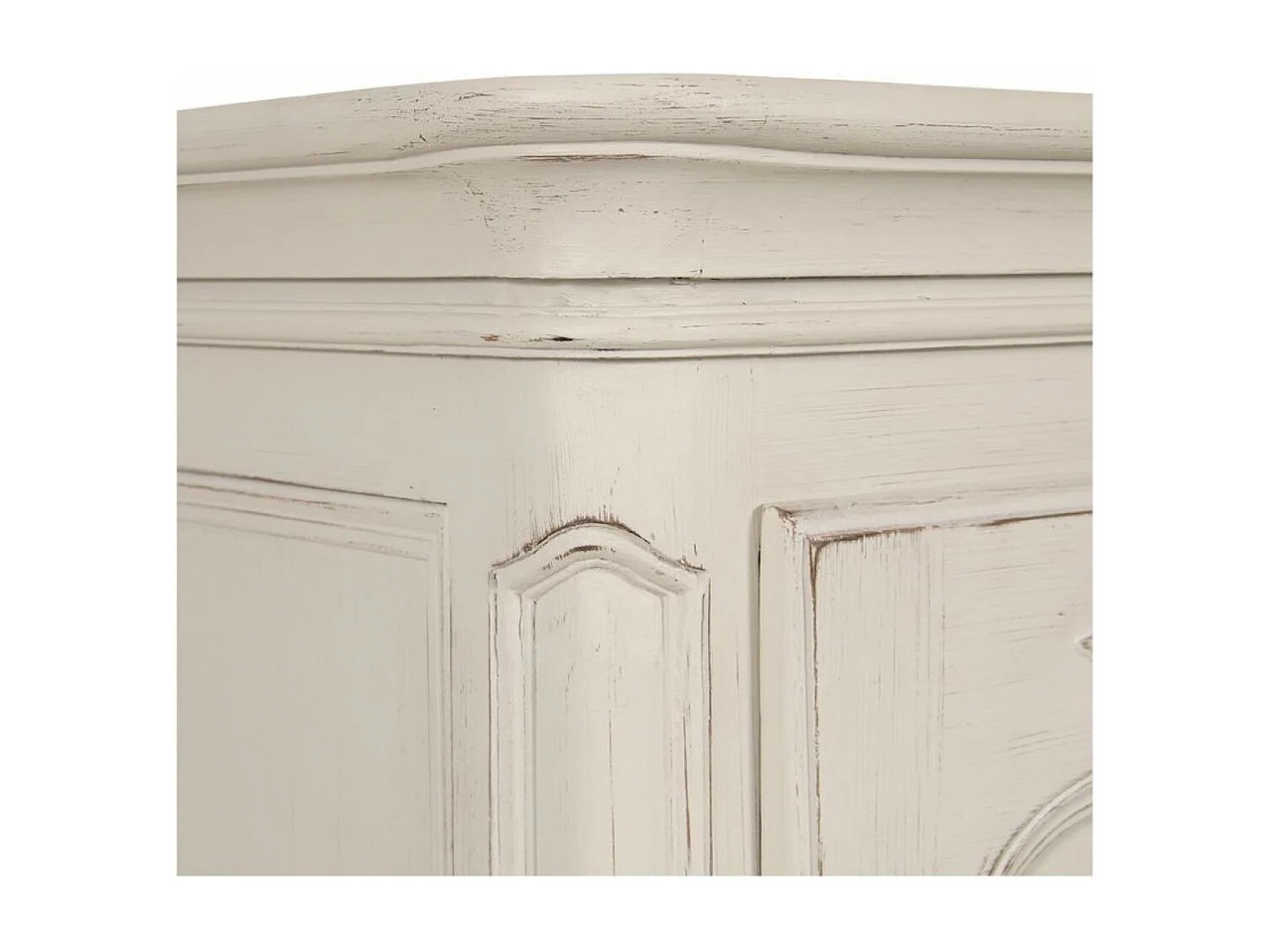 Bonnetière 1 porte 1 tiroir Bois Blanc - Château Interior's