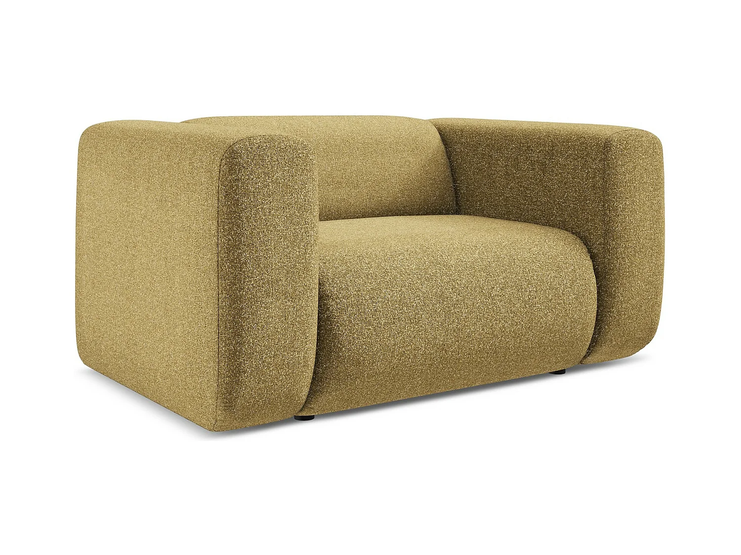 Sessel - - Strukturstoff - Senf - EKAHI