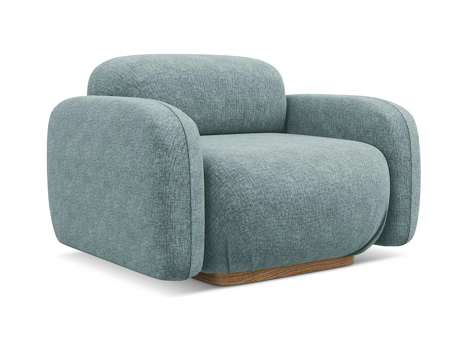 Sessel - - Chenille - Jeans - AILANI